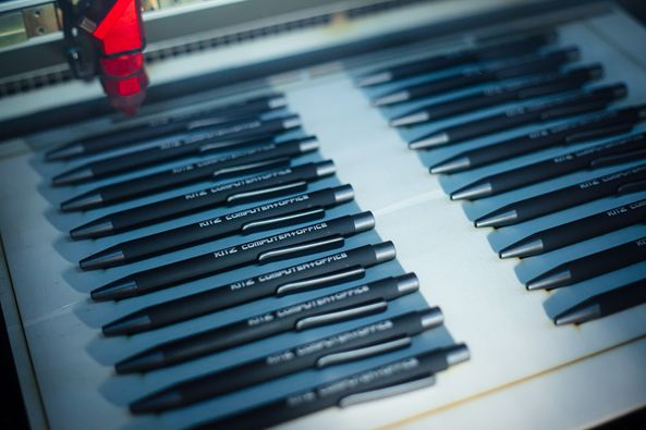 Gravierte Kugelschreiber für die Firma KITZ (1)